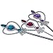 Funny Party Hats Princess Accessories - Princess Wand and Tiara - 6 Pc Princess Party Tiaras and Wands