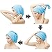 SOFTOWN Microfiber Hair Drying Towel Wrap Super Absorbent for Women with Short Hair (11 x 28 inch, Blue-Long-2 Pack)