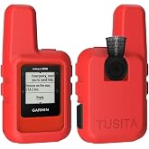 TUSITA Silicone Case Compatible with Garmin inReach Mini 2 - Red