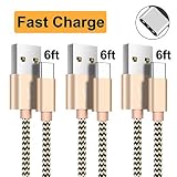OTISA  Nylon Briaded Phone Charger, Fast Phone Charger Cable