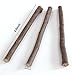 Wood Log Sticks 4 inch Long 0.2 inch in Diameter 100 pcs for Crafts