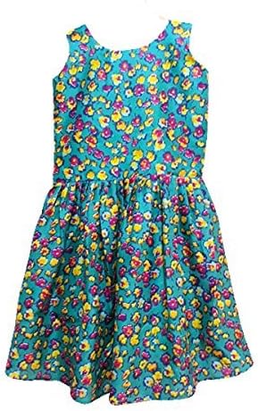 S R Fashion New White Dotted Frock For Kids(_1853_Kids_Frock) (7-10 Years)
