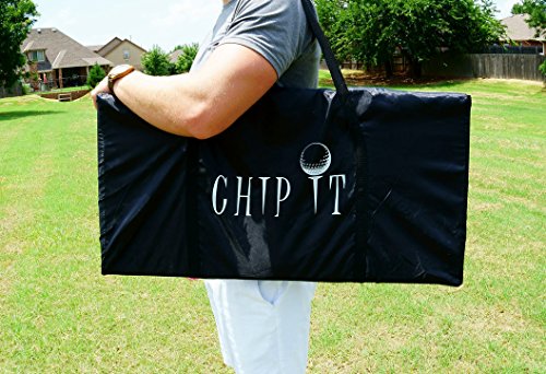 CHIP IT - Golf Game. Includes Beer Pong Golf Game Board and Golf Chipping Game Board.