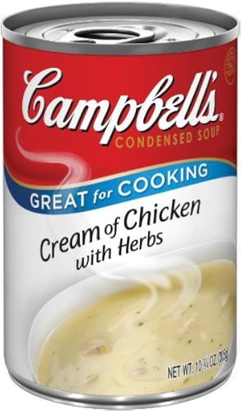 Campbell S Condensed Soup Cream Of Chicken With Herbs 10 5 Ounce Pack Of 6 Amazon Com Grocery Gourmet Food