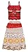 AmzBarley Moana Costume for Girls Two-Pieces Skrit Sets Fancy Party Dress Up Outfits Size 10 Red