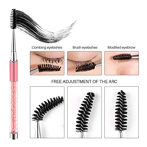 15Pcs Nasal Brush Nose Brushes Cleaner Lash Brush Eyelash Brush Makeup Brushes Extension Eyelash