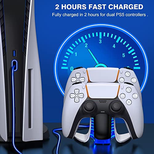 PS5 Controller Charging Station for Dualsense Controller, Fast Charging