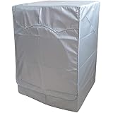 QLLY Washer/Dryer Cover for Front-loading Machine - Waterproof, Dustproof, Sun-Proof, W27"D33"H39"Suitable for most Washers/D