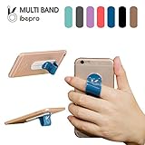 iBePro Cell Phone Secure Grip Universal Anti-Slip Handheld Finger Strap Holder, for SmartPhone Small Tablet iPhone X / 8 / 7 / 7 plus / 6s / 6s Plus Samsung Galaxy S8 / Note 8 (Deep Blue)