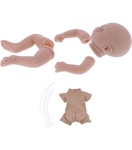 Amazon.com: DangTpor 20inch Reborn Doll Kits Size Already Painted