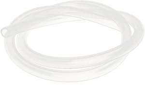 Aexit 9mm ID Amplifier Installation x 13mm OD Food Grade Flexible Hose Silicone Tubing Heat-Shrink Tubing 1M Clear