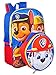 PAW Patrol Boys Backpack with Shaped Marshall Lunch Kit, Blue, One Size