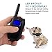 Petism Dog Shock Collar with Remote - Waterproof and Rechargeable Electronic No Bark Dog Training E-Collar - Fits All Size Dogs - 100 Levels of Vibration, Shock