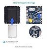 AWOW-Mini-PC-Windows-10-Pro-Micro-Mini-Desktop-Computer-8GB-DDR-128GB-SSD-Intel-Core-i3-5005U-23GHz-4K-UHD-Graphics-24G5G-Dual-WiFi-Dual-HDMI-Gigabit-Ethernet-Type-C AWOW Mini PC Windows 10 Pro, Micro Mini Desktop Computer 8GB DDR 128GB SSD Intel Core i3 5005U 2.3GHz 4K UHD Graphics 2…