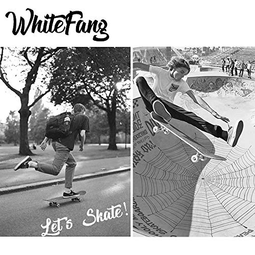 WhiteFang-Skateboards-for-Beginners-Complete-Skateboard-31-x-788-7-Layer-Canadian-Maple-Double-Kick-Concave-Standard-and-Tricks-Skateboards-for-Kids-and-Toddles