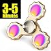 Fidget Spinner - Hand Spinner EDC ADHD Focus,Ultra Durable Hight Speed Bearing,3-5 Mins Spins - Color Brass material