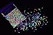 Midnight Glo Blacklight Reactive Neon Confetti Shred Great for Party Favors & Party Accessories (2oz)