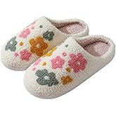 MVYNUL Unisex Meet Me at Midnight Slippers Soft Embroidered Plush Fluffy Warm Home Slippers Indoor Outdoor Slippers Couple Shoes