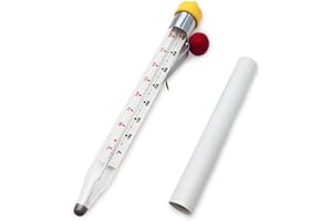 ROYALEAD Candy/Jelly/Fry Thermometer Stainless Steel with Clip