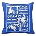 Emvency Throw Pillow Cover Flissitations Motocross Dirt Bike Sports Terminology Braap Decorative Pillow Case Home Decor Square 16 x 16 Inch Pillowcase