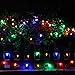 DEWENWILS C9 Outdoor Christmas String Lights, 33.3ft 50 LEDs Multi-Colored String Lights, Decoration String Lights for Patio, Tree, Garden,Green Wire, UL Listed