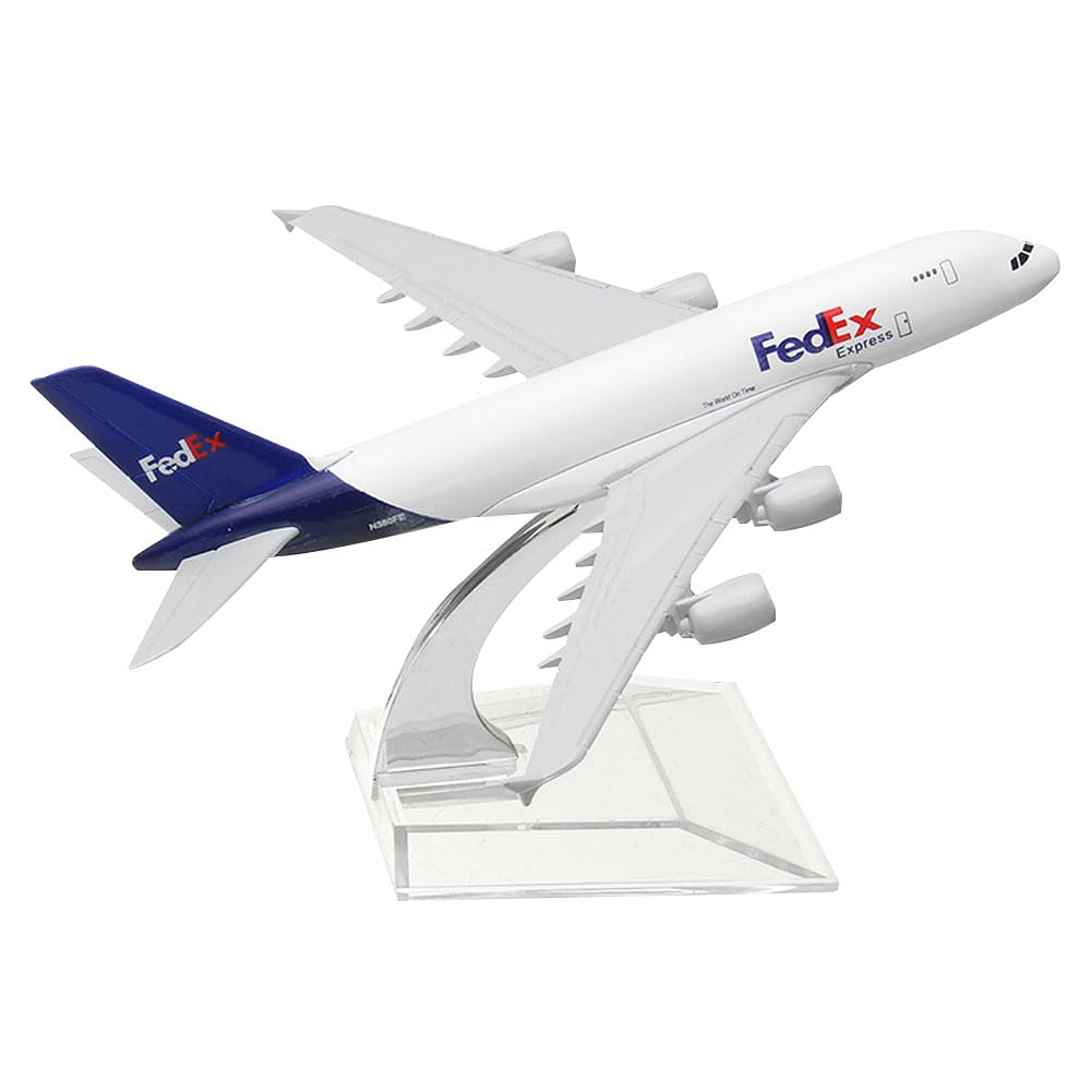ZPSOSPZ Model Airplane A380 Model Plane 1/400 16cm Diecast Planes Alloy Metal Airbus Aircraft Toy for Collection Display with Stand Gifts for Children Aviation Enthusiast Table Decoration