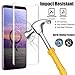 Galaxy S9 Plus Screen Protector Glass,(2-PACK-Clear)3D Curved Dot Matrix Full Screen Samsung Galaxy S9 PLUS Tempered Glass Screen Protector (6.2