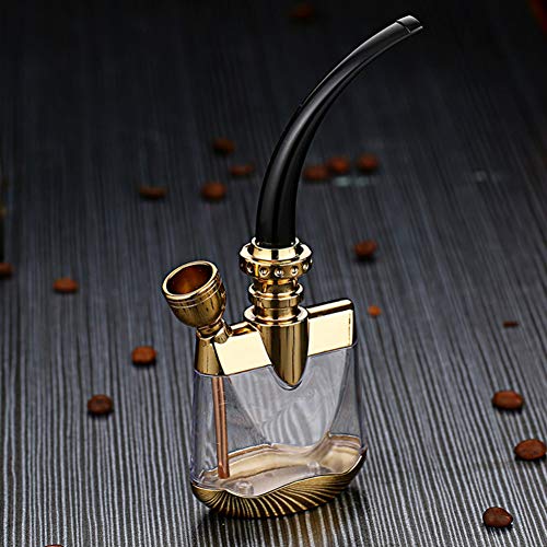 LLAKED Hookah Set Zinc Alloy Filter Shisha Hookah Filtering Hazardous Substances Gift for Men and Women