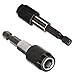 Yakamoz Pack of 3 Pieces 1/4 Inch Hex Shank Magnetic Extension Chuck Adapter Quick Release Bar Socket Screwdriver Bit Holder