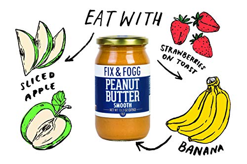 Gourmet Smooth Peanut Butter. Handmade in New Zealand. All Natural and Non-GMO from Fix & Fogg. Naturally Textured, our take on Creamy PB. Vegan, Keto Friendly, in Beautiful Gift Packaging (13.2 oz) - Thumbnail 4