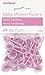 Mini Plastic Pink Rattle Girl Baby Shower Favor Charms, 24ct