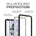 Ghostek Nautical Galaxy S8 Plus Waterproof Case with Screen Protector Extreme Rugged Heavy Duty Protection Full Body Sealed Shell Underwater Shockproof for 2017 Galaxy S8 Plus (6.2 Inch) - (White)
