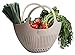Hutzler Garden Colander, Eggshell Blue