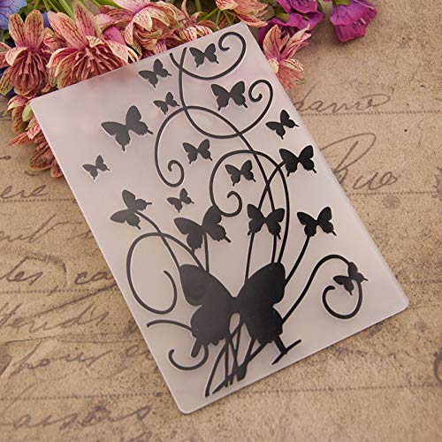 WANCHEN Embossing folders EM130 Plastic Embossing Folder for Scrapbooking DIY Photo Album Card
