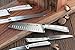 Cangshan S1 Series 59663 6-Piece German Steel Forged Knife Set, Walnut