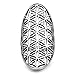Chuvora 925 Sterling Silver Open Filigree Flower of Life Symbol 4 cm Long Large Band Ring – Nickel Free