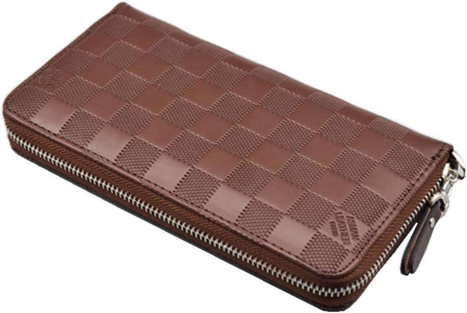 JIUSHIWO,RFID Blocking Large Capacity Leather Clutch Wallet Organizer Ladies Purse