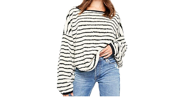 free people breton stripe pullover