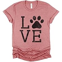 Dog Lover Tee, Paw Tee, Dog Mom Shirt, Fur Mama, Dog Mama, Pet Lover Shirt, Animal Lover Shirt, camiseta gráfica de mujer, bella lona.  xs-4xl, tops de mujer