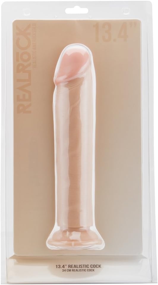 RealRock 13.4 Inch Skin No Scrotum Realistic Cock - Image 3