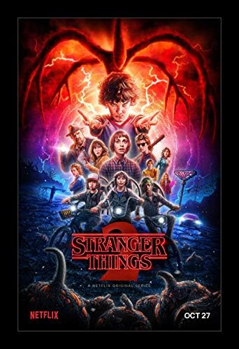 Wallspace 11x17 Framed Movie Poster - Stranger Things