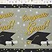 Graduation Party Kit 2017 Plates, Napkins,Tablecloth Graduation Supplies