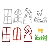 Rose Love Couple Cutting Die Easter Egg Metal Stencil Motorcycle Template Tool