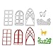 Rose Love Couple Cutting Die Easter Egg Metal Stencil Motorcycle Template Tool