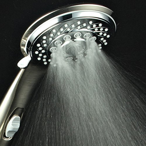 HotelSpa® 7Setting UltraLuxury Handheld ShowerHead with Patented On