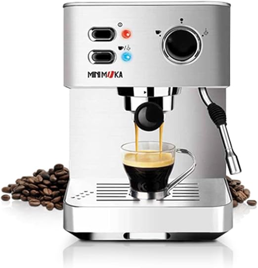 Minimoka CM-1682 - Cafetera Express (15 bares, manual) : Amazon.es ...