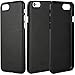 Benks iPhone 6 Plus 6s Plus Leather Case Cover, Slim Fit Protective Cover Skin with Invisible Metal Plate Build-in, Work with Magnetic Car Mount (Black for iPhone 6 Plus 6s Plus, 5.5-Inch)