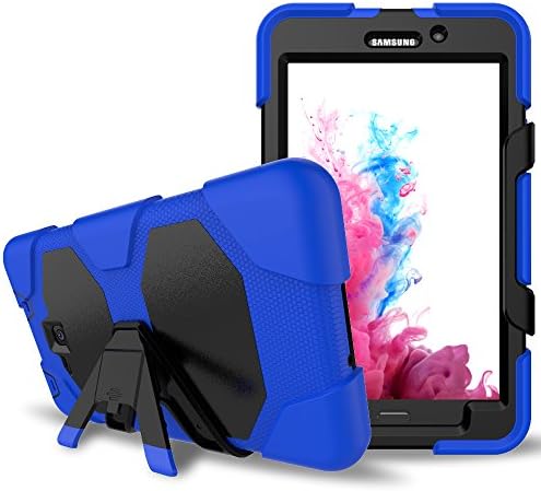 LKsung Armor Case For Galaxy Tab A 7.0,[Screen Protector][Dual Layer] [Heavy Duty][Shock Absorption]High Impact Resistant Cover For Samsung Galaxy Tab A 7.0 (SM-T280 / SM-T285)(blue)
