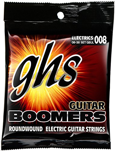 GHS GBUL Boomers Ultra Light Electric Guitar Strings