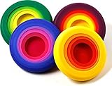 Food Huggers Reusable Silicone Food Savers, Set of 8 - 4 Berry + 4 Fresh Greens
